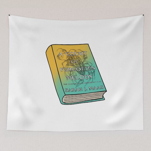 Item preview, A Court of Forgotten Melody Book sticker designed and sold by baranskini.