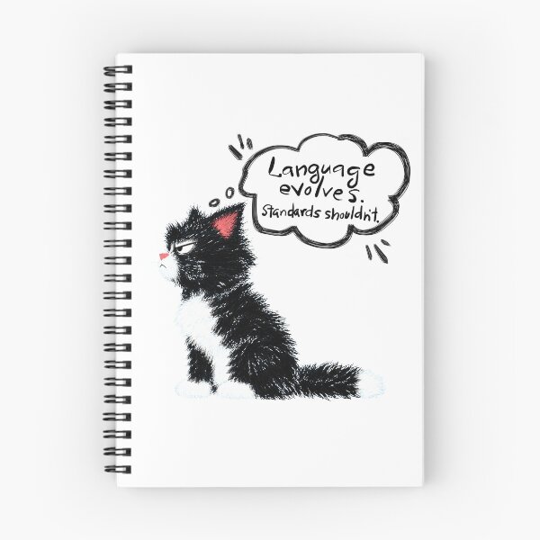 Item preview, Grumpy Cat Illustration – Grammar Humor Quote designed and sold by TrueWoven Studio.