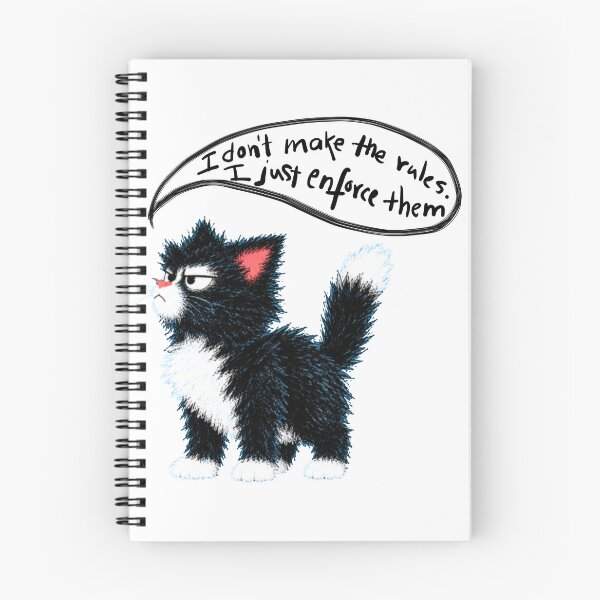 Item preview, Grumpy Cat Illustration – Grammar Police Humor designed and sold by TrueWoven Studio.