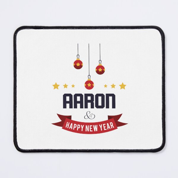 Item preview, Aaron Funny Personalized Christmas Name – Cool Custom Holiday Gift for Men and Boys designed and sold by Oussinc.