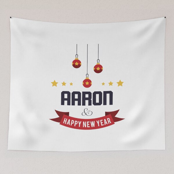 Item preview, Aaron Funny Personalized Christmas Name – Cool Custom Holiday Gift for Men and Boys designed and sold by Oussinc.