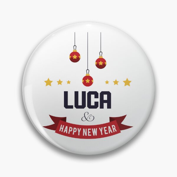 Item preview, Luca Funny Personalized Christmas Name – Cool Custom Holiday Gift for Men and Boys designed and sold by Oussinc.