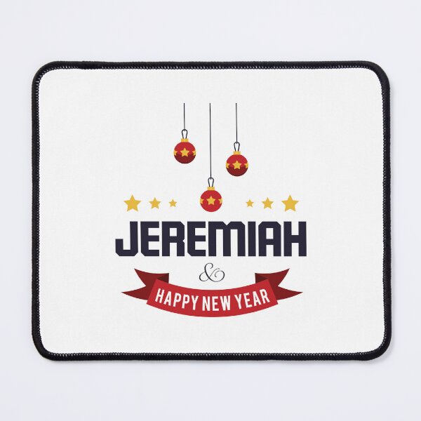 Item preview, Jeremiah Funny Personalized Christmas Name – Cool Custom Holiday Gift for Men and Boys designed and sold by Oussinc.