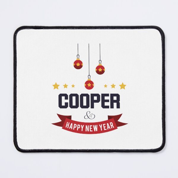 Item preview, Cooper Funny Personalized Christmas Name – Cool Custom Holiday Gift for Men and Boys designed and sold by Oussinc.