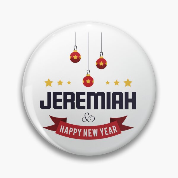 Item preview, Jeremiah Funny Personalized Christmas Name – Cool Custom Holiday Gift for Men and Boys designed and sold by Oussinc.