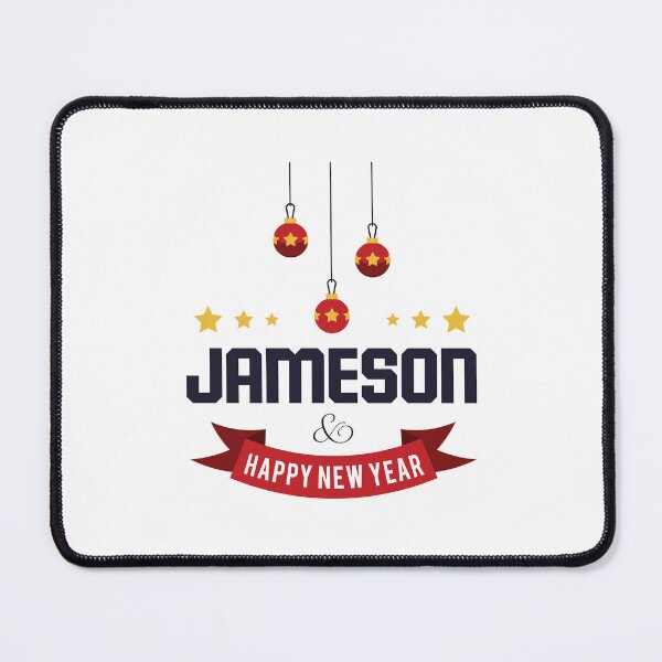 Item preview, Jameson Funny Personalized Christmas Name – Cool Custom Holiday Gift for Men and Boys designed and sold by Oussinc.