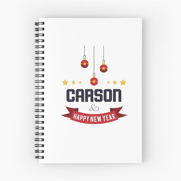 Item preview, Carson Funny Personalized Christmas Name – Cool Custom Holiday Gift for Men and Boys designed and sold by Oussinc.