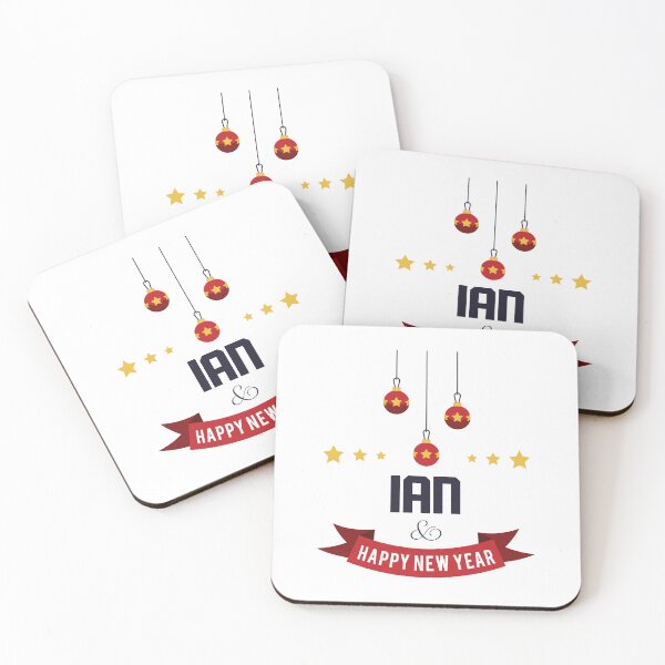 Item preview, Ian Funny Personalized Christmas Name – Cool Custom Holiday Gift for Men and Boys designed and sold by Oussinc.