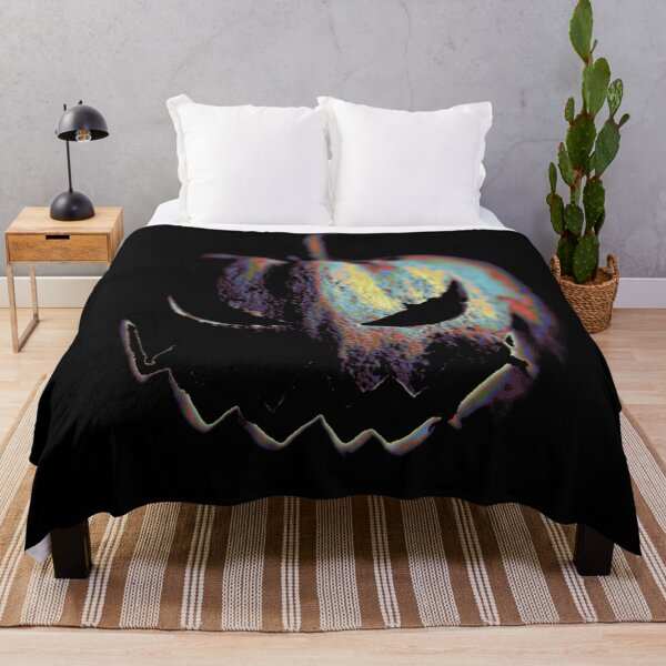Item preview, Spooky Jack O Lantern Halloween Horror Art designed and sold by pick-o-print.