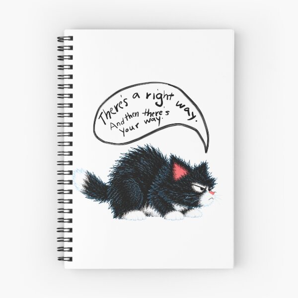 Item preview, Grumpy Cat Illustration – Sarcastic Grammar Humor designed and sold by TrueWoven Studio.