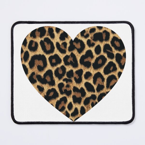 Item preview, Leopard Cheetah Print Heart Cool Girl Aesthetic designed and sold by whimseyangel.