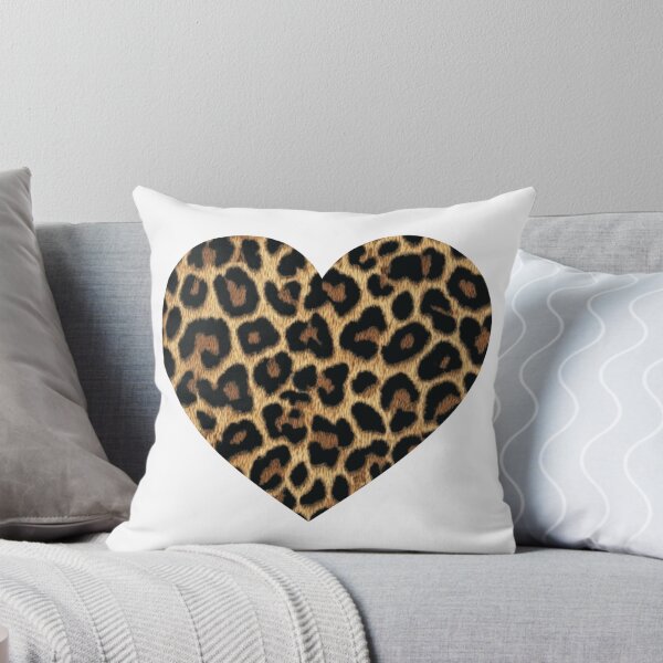 Item preview, Leopard Cheetah Print Heart Cool Girl Aesthetic designed and sold by whimseyangel.