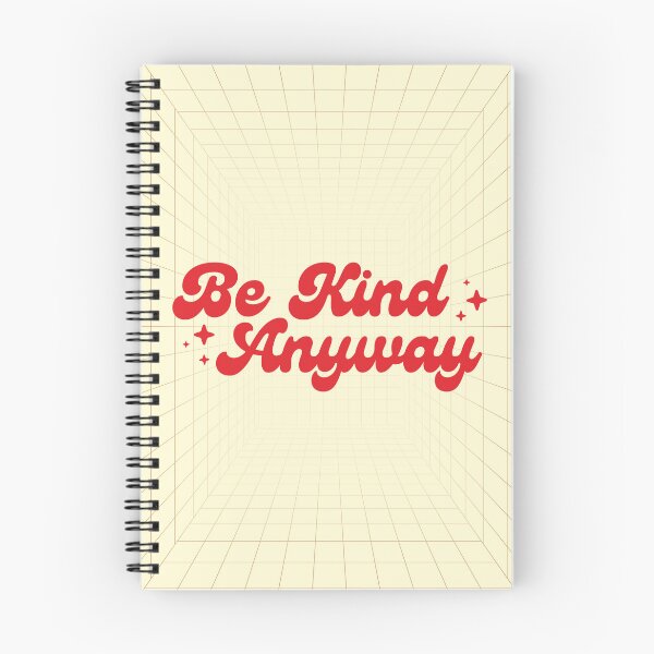 Item preview, Be Kind Anyway Red Script Typography Positive Quote designed and sold by FemmePod.