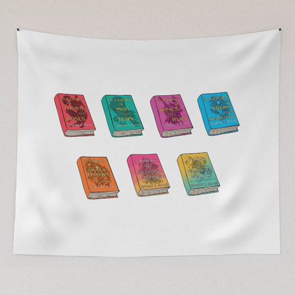Item preview, A Court of Thorns and Roses Series Book Art designed and sold by baranskini.
