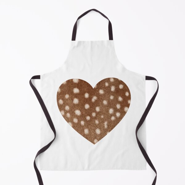 Item preview, Fawn Print Heart Soft Girl Aesthetic designed and sold by whimseyangel.