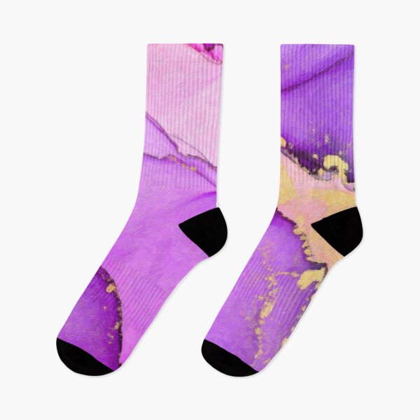 Item preview, Purple Pink and Gold Flowing Abstract designed and sold by Jill Nightingale.