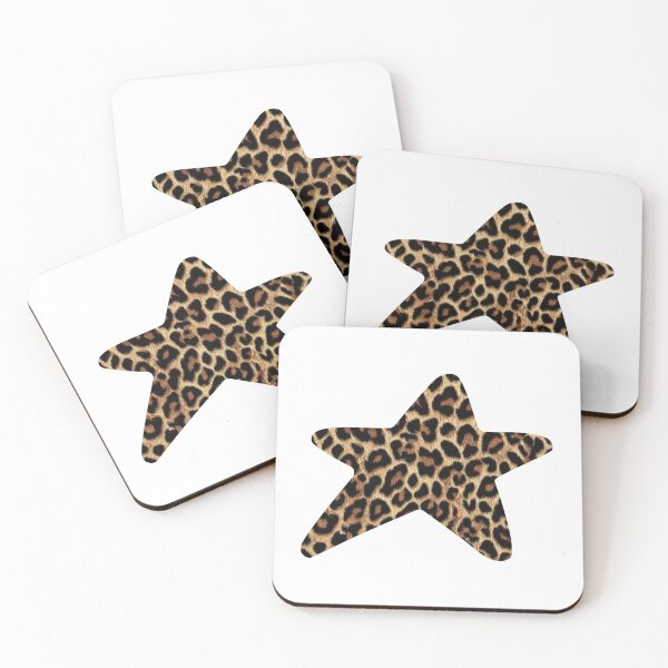 Item preview, Leopard Cheetah Print Star Cool Girl Aesthetic designed and sold by whimseyangel.