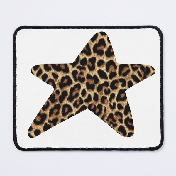 Item preview, Leopard Cheetah Print Star Cool Girl Aesthetic designed and sold by whimseyangel.