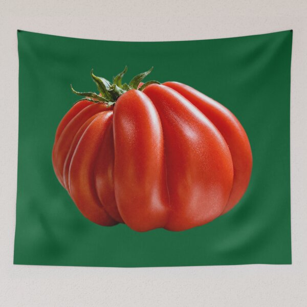Item preview, Giant Red Heirloom Tomato - Unique Tomato Photography & Botanical Food Art designed and sold by MatiolaScentArt.