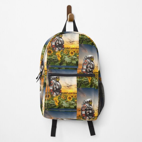Item preview, Astronaut in Sunflower Field at Sunset designed and sold by AstroTransit Co..