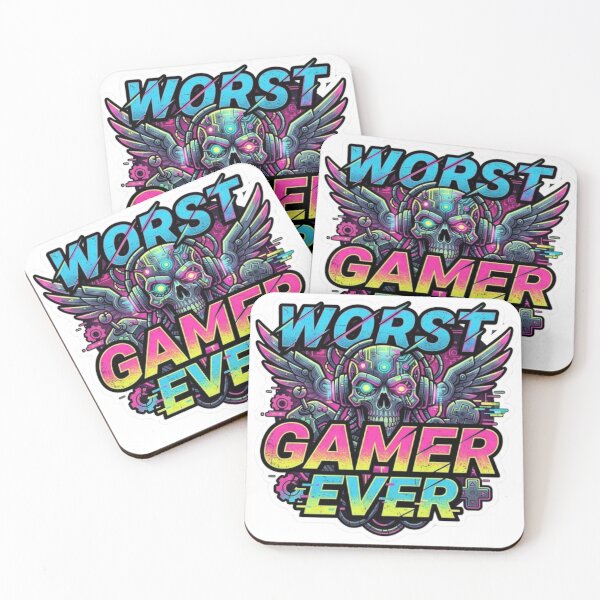 Item preview, Worst Gamer Ever Neon Shirt designed and sold by WorstGamerEver.