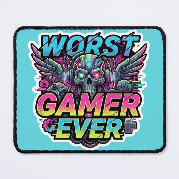 Item preview, Worst Gamer Ever Neon Shirt designed and sold by WorstGamerEver.