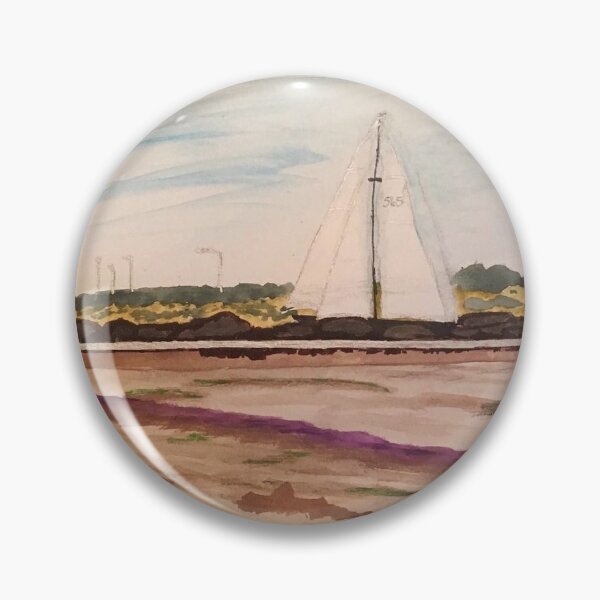Item preview, St. Jo Island Coastal Texas Watercolor Painting designed and sold by BirdandaBrush.