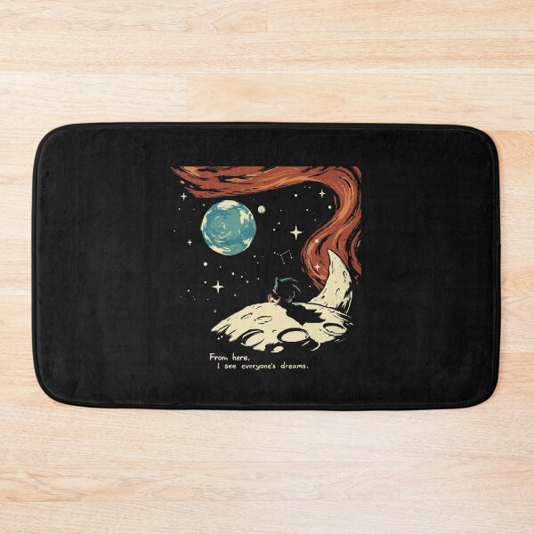 Item preview, From Here I See Everyone's Dreams Retro Cosmic Moon Design    designed and sold by Designart68.