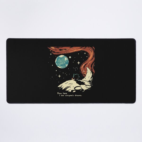 Item preview, From Here I See Everyone's Dreams Retro Cosmic Moon Design    designed and sold by Designart68.
