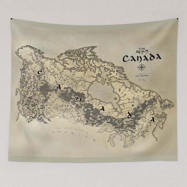 Item preview, Realm of Canada designed and sold by Realm of Maps.