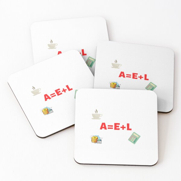 Item preview, The Accounting Equation [A=E+L] designed and sold by LuxCreations.