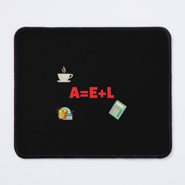 Item preview, The Accounting Equation [A=E+L] designed and sold by LuxCreations.