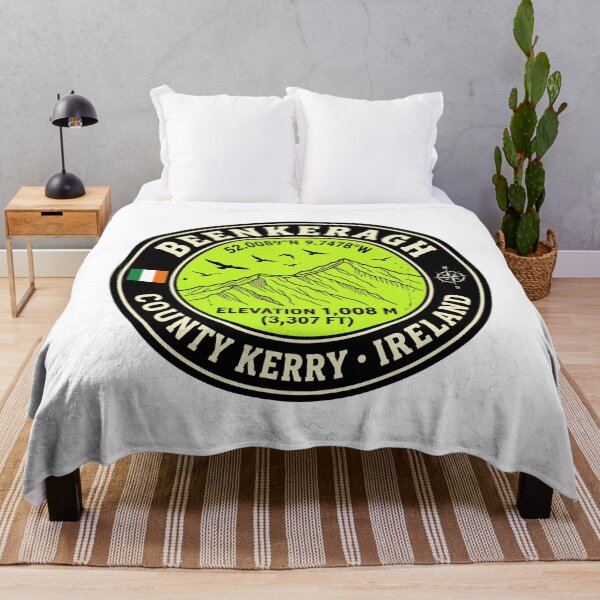 Item preview, Beenkeragh Ireland County Kerry Elevation 1008m Hiking Badge designed and sold by jeshands.