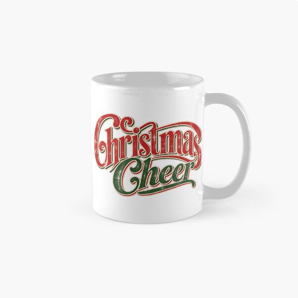 Item preview, Christmas Cheer Retro Lettering – Vintage Christmas Holiday Typography Design designed and sold by RG3D Project .