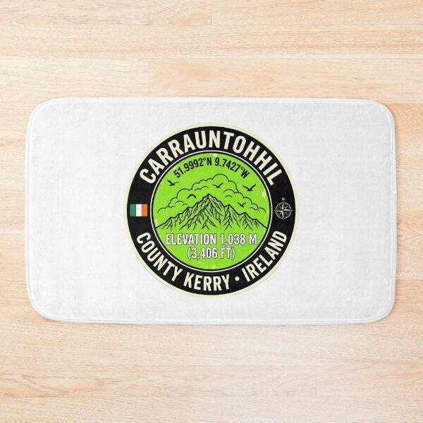 Item preview, Carrauntoohil, Irlanda, Condado de Kerry, Altitud: 1038 m, Insignia de senderismo designed and sold by jeshands.