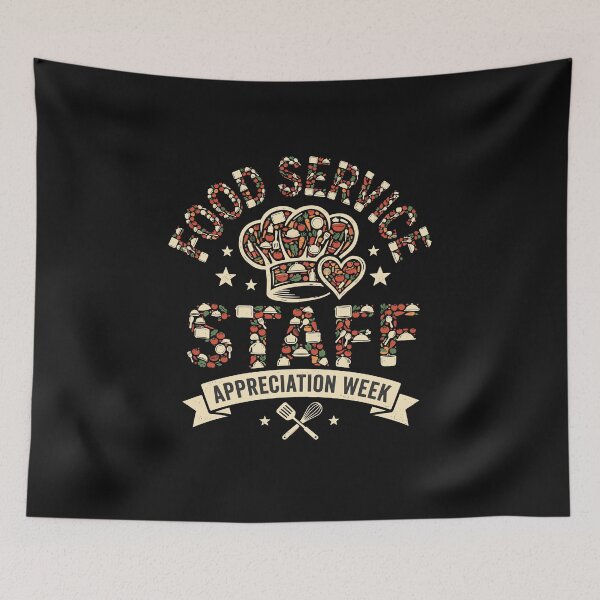 Item preview, Retro Food Service Staff Appreciation designed and sold by Designart68.