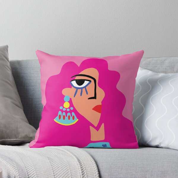 Item preview, pink face, picasso, cubism, abstract designed and sold by Kasia1987t.