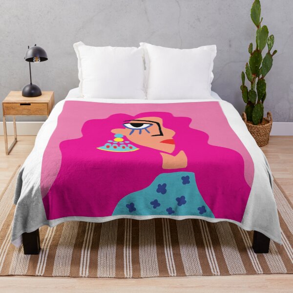 Item preview, pink face, picasso, cubism, abstract designed and sold by Kasia1987t.