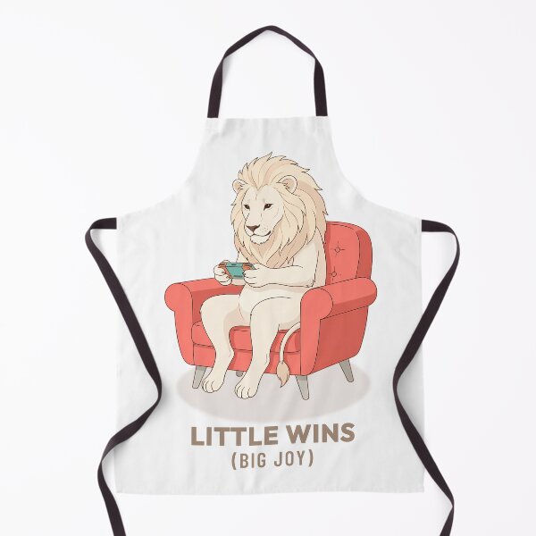 Item preview, Gamer White Lion Cozy Retro Aesthetic designed and sold by COZY VINTAGE animal.