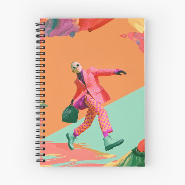 Item preview, Retro Pop Surrealism Fashion Traveler Art designed and sold by Lunat1kk.