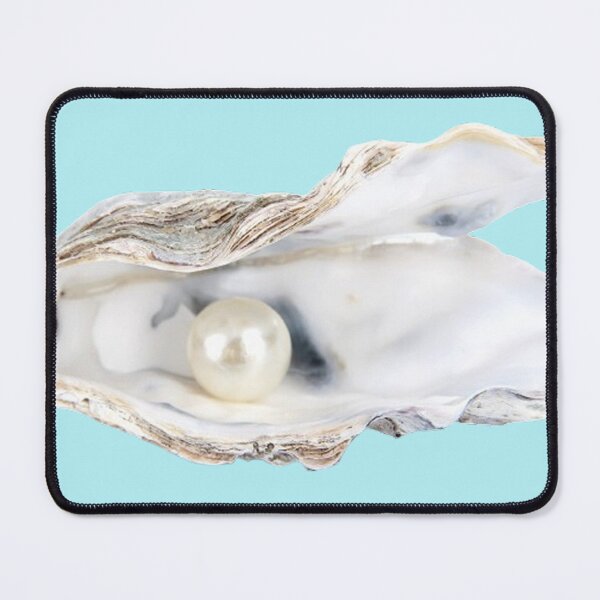 Item preview, Open Oyster Shell with Shiny White Pearl Ocean Treasure designed and sold by PetalsPaws.