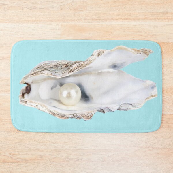 Item preview, Open Oyster Shell with Shiny White Pearl Ocean Treasure designed and sold by PetalsPaws.