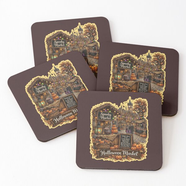 Item preview, Halloween Spooky Market Scary Village designed and sold by aliyeus.
