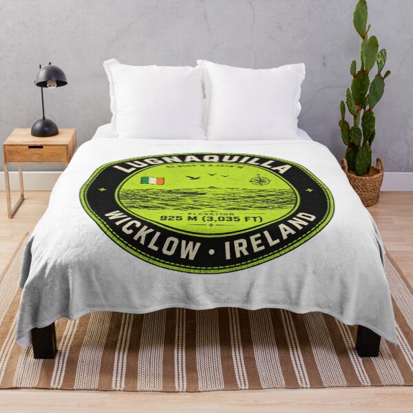 Item preview, Lugnaquilla Ireland Wicklow Elevation 925m Hiking Badge designed and sold by jeshands.