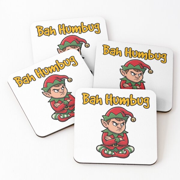 Item preview, Bah Humbug Grumpy Christmas Elf - Gold designed and sold by VFXguy.