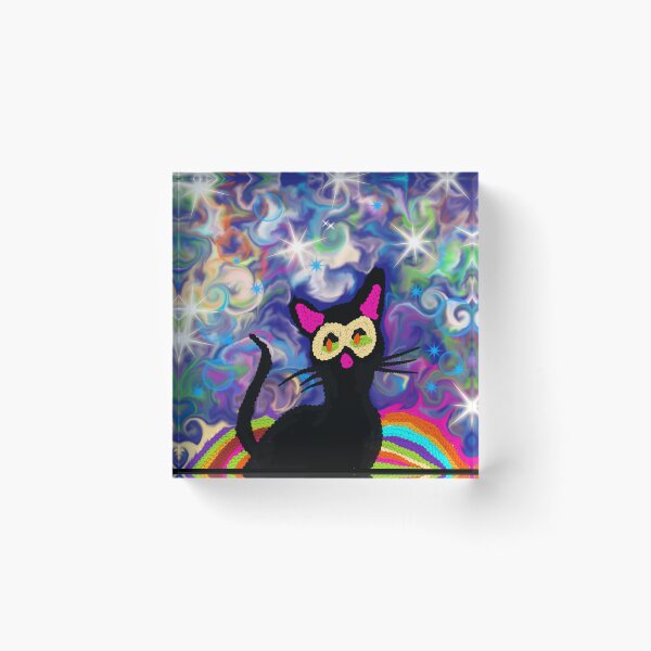 Item preview, Psychedelic Cat designed and sold by Zahiramouhib.