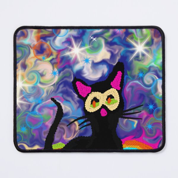 Item preview, Psychedelic Cat designed and sold by Zahiramouhib.