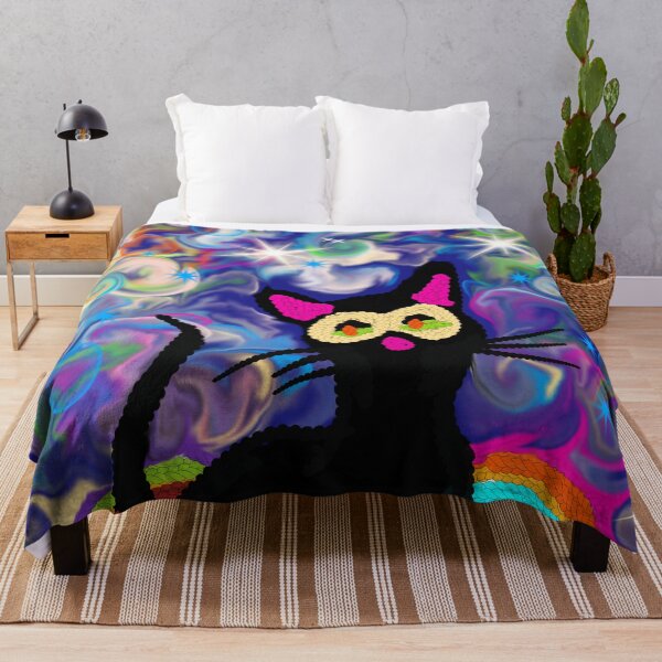 Item preview, Psychedelic Cat designed and sold by Zahiramouhib.