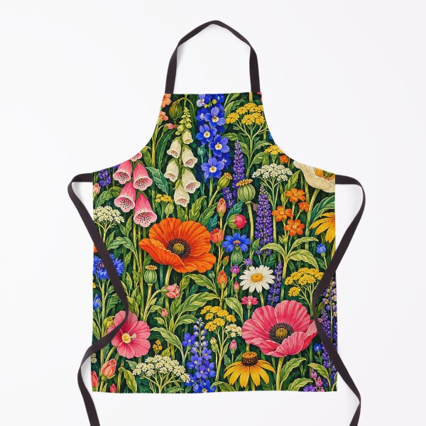 Item preview, Vibrant Wildflower Meadow Botanical Floral Garden designed and sold by KokoDeez.