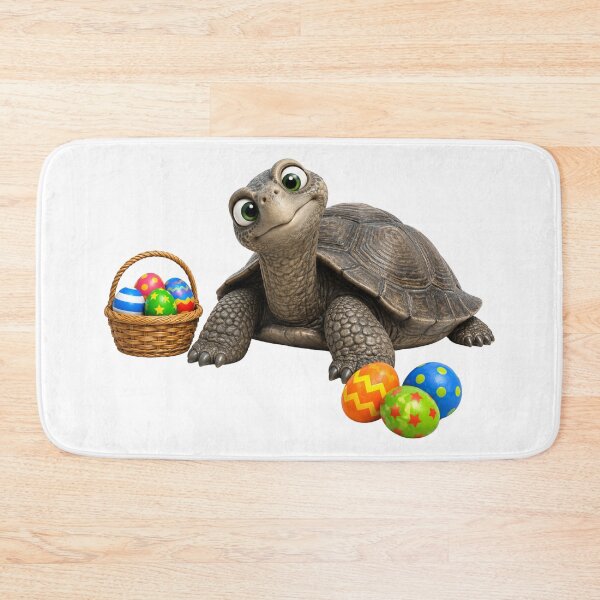 Item preview, Cheerful Aldabra Giant Tortoise Easter designed and sold by Sillytoe.